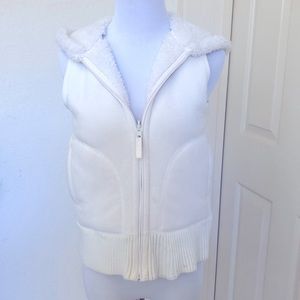 Double sided hooded vest